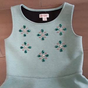 Cat & Jack Dress with flower embellishments